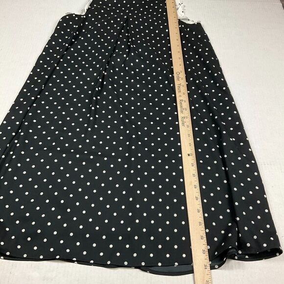 Ann Taylor Workwear Shift Dress Polka Dot Ruffled Short Sleeve XS - Picture 5 of 12